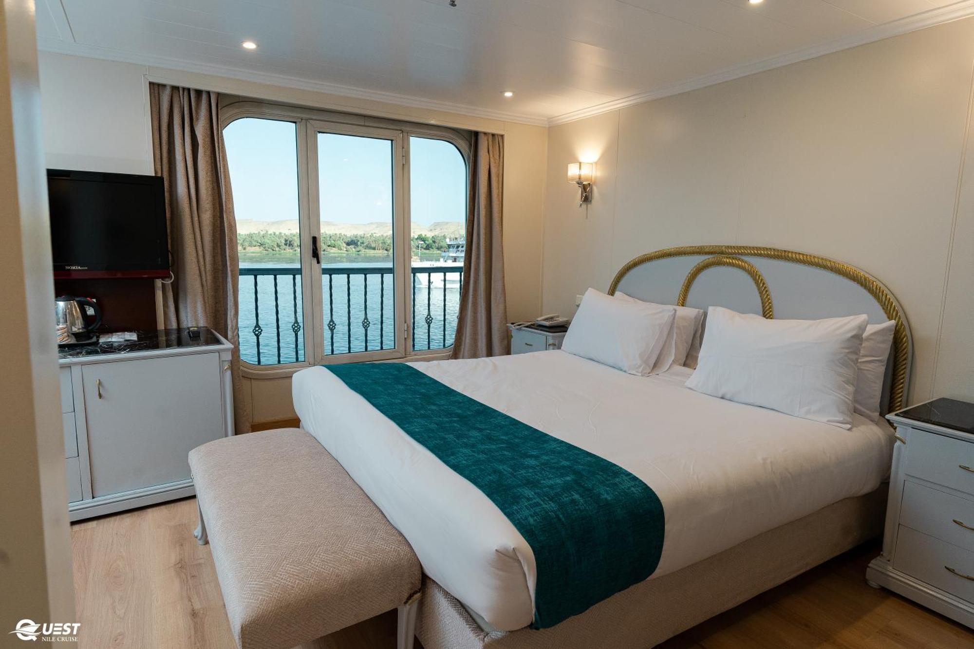 Nile Quest Cruise - 4 Or 7 Nights From Luxor Each Saturday And 3 Or 7 Nights From Aswan Each Wednesday Hotel Buitenkant foto