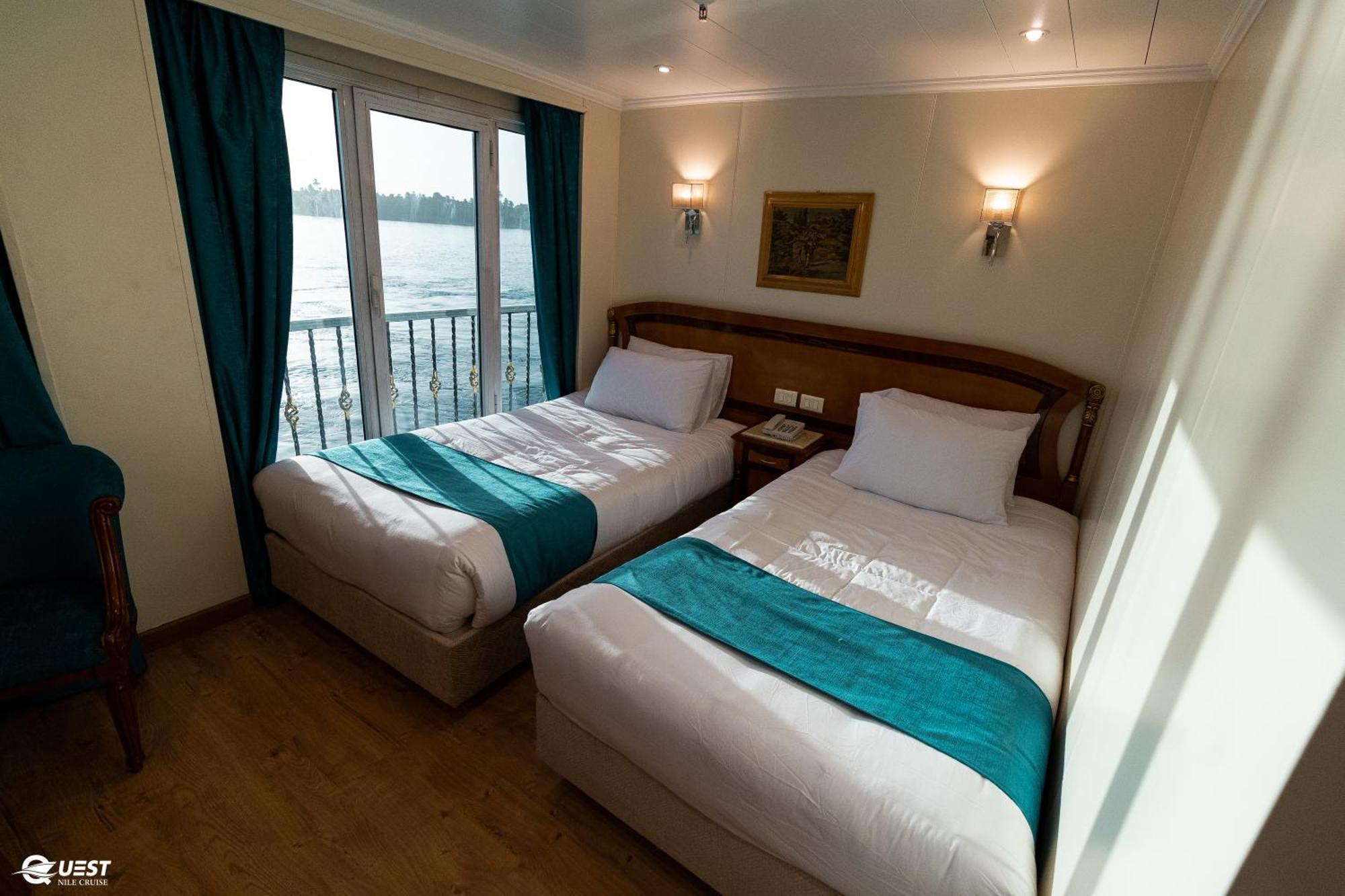 Nile Quest Cruise - 4 Or 7 Nights From Luxor Each Saturday And 3 Or 7 Nights From Aswan Each Wednesday Hotel Buitenkant foto
